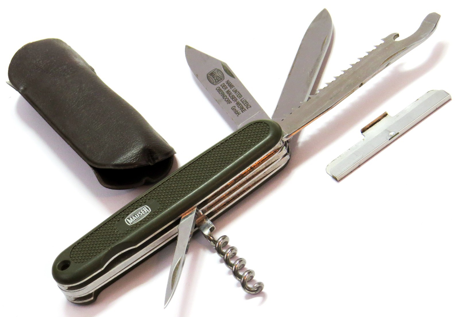 Nice Victorinox 108mm Vintage Mauser Swiss Army 5-Blade Pocket Knife