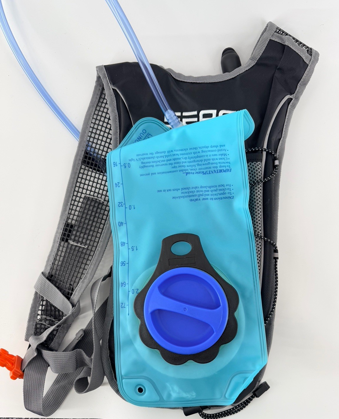 SERG Hydration Bag WithBladder Woods Hydrate Runner Backpack 72 Oz. Gorpcore