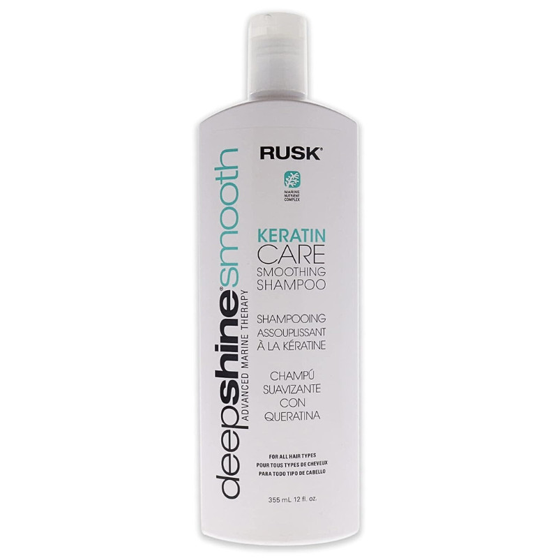 Rusk Deep Shine Smooth Keratin Care Shampoo (12 Fl Oz) Free Shipping
