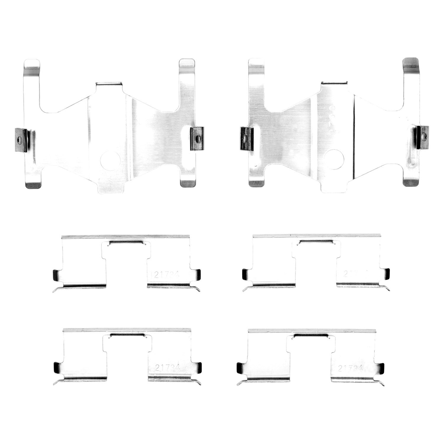 For Acura Legend 1986-1988 DFC 340-58000 Rear Disc Brake Hardware Kit