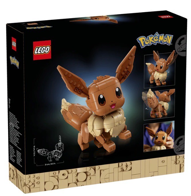 LEGO 72151 Eevee - Pokemon - BNISB New