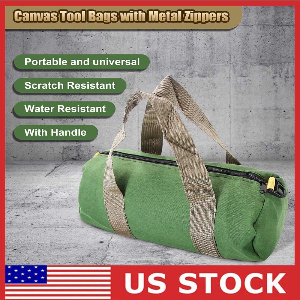USHeavy Duty Tool Bag with Zipper Muti-Purpose Storage Large Capacity Waterproof