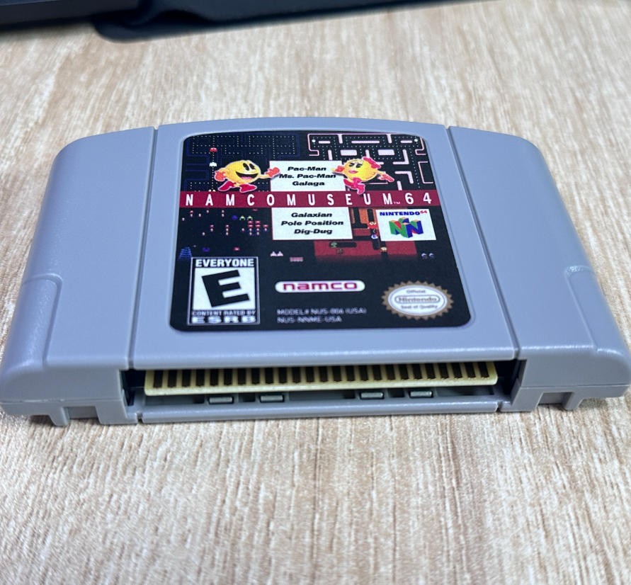 N64 Game Card Namco Museum 64