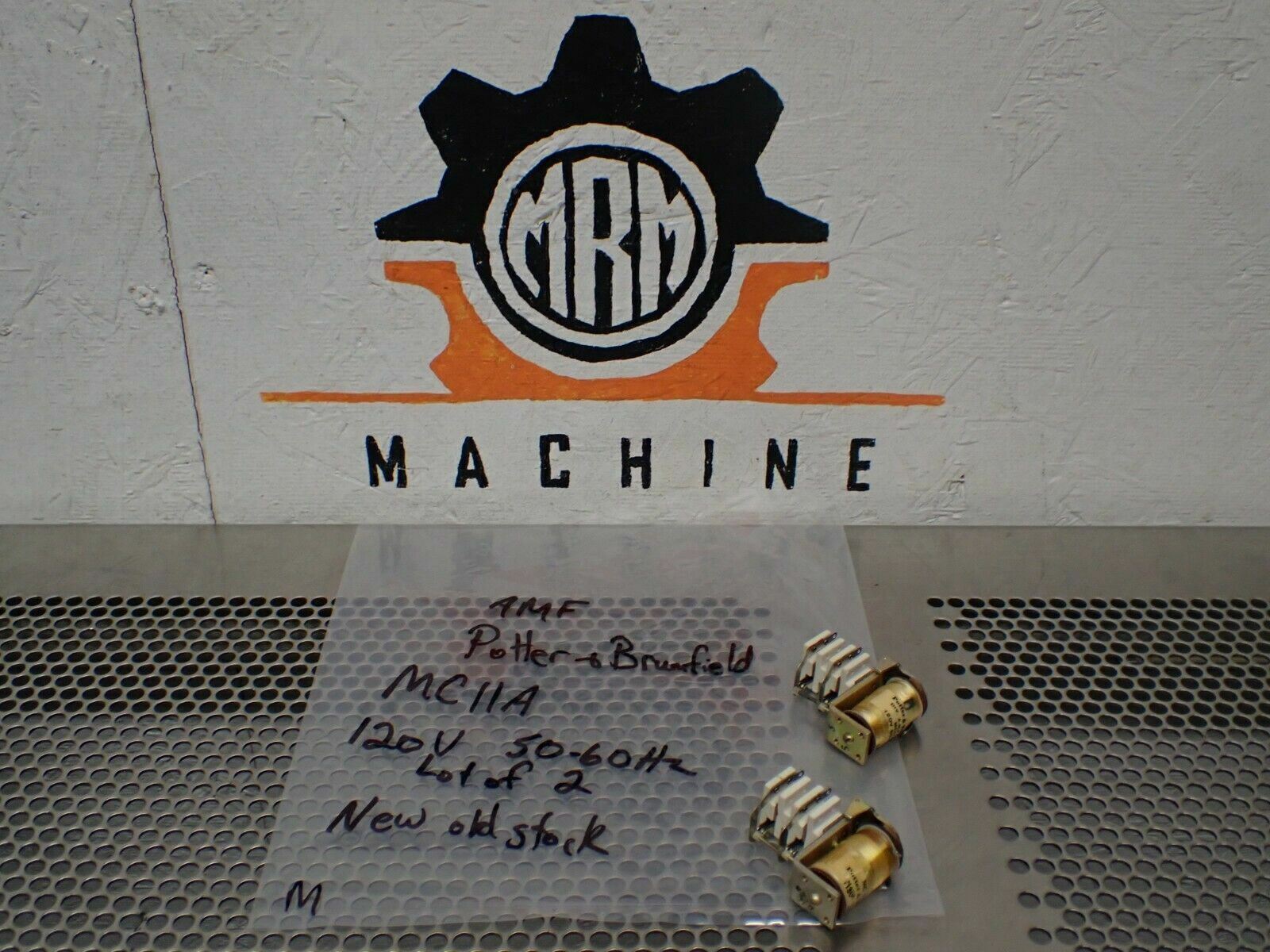 Potter & Brumfield MC11A 120V 50/60Hz Relays New No Box (Lot of 2) See All Pics