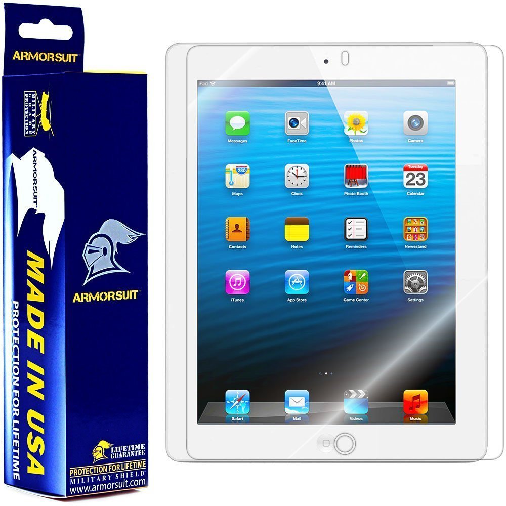 ArmorSuit MilitaryShield Apple iPad 4 + HD Film Screen Protector Made in USA