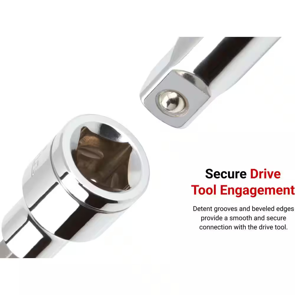 3/8 In. Drive X M8 Triple Square Bit Socket