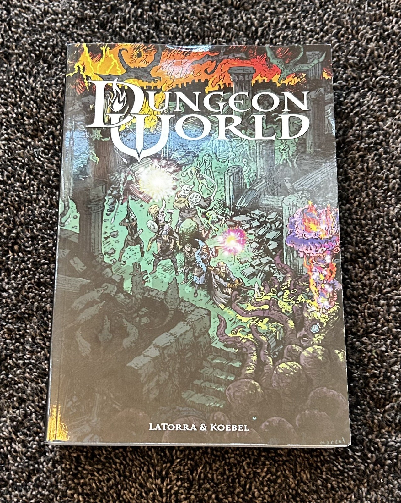 Dungeon World RPG Rulebook (Burning Wheel, 2013, EX)