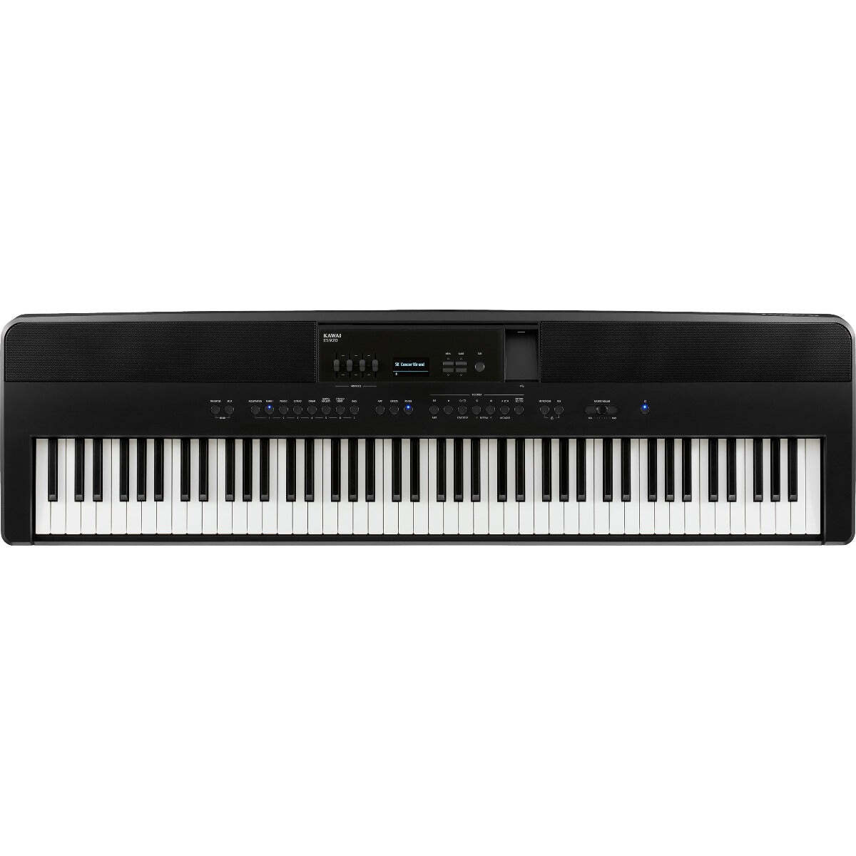 Kawai ES920 Portable Digital Piano - Black KEY ESSENTIALS BUNDLE