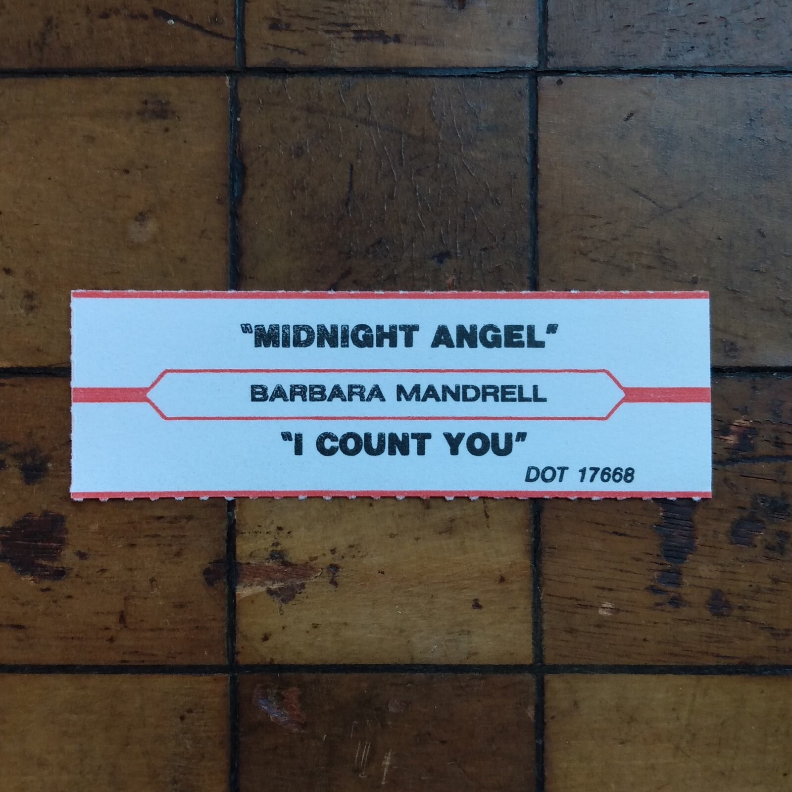 Jukebox Strip: BARBARA MANDRELL – Midnight Angel / I Count You 1976 Dot Country