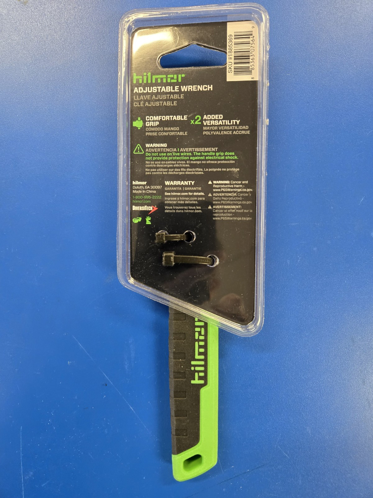 HILMOR - 6" ADJUSTABLE WRENCH - 1885369