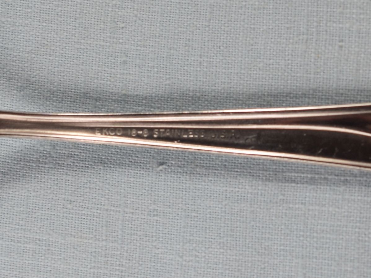 Ekco Stainless USA EKS19 3 Sugar Spoons 6"