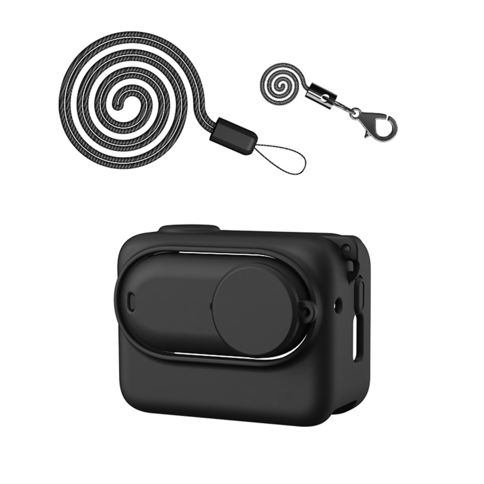 1Pc Silicone Protective Case Cover Replacement For Insta360 GO 3 Action Camera
