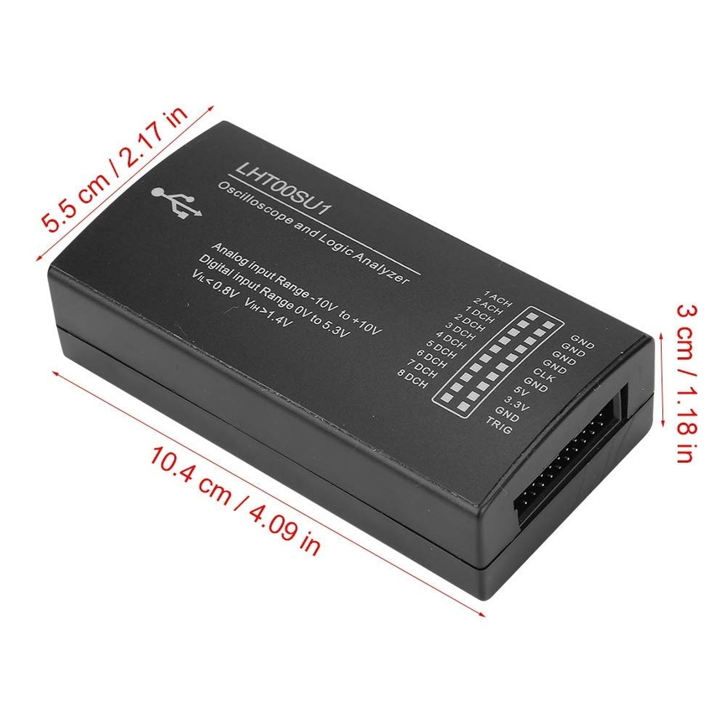 Signal Generator, Multi-function LHT00SU1 Oscilloscope 2 Channel Input Virtua...