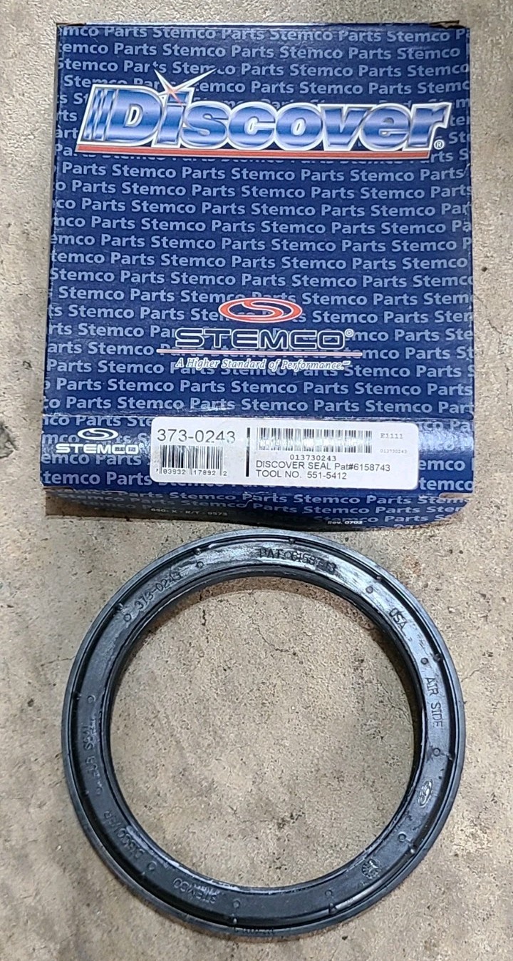 Stemco 373-0243 Hub Seal Discover Drive Axle Wheel Oil Seal 3730243