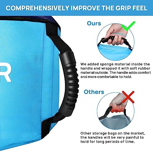 4 Pack Waterproof RV Hose Storage Bags, RV Accessories for All Bags Set- 4