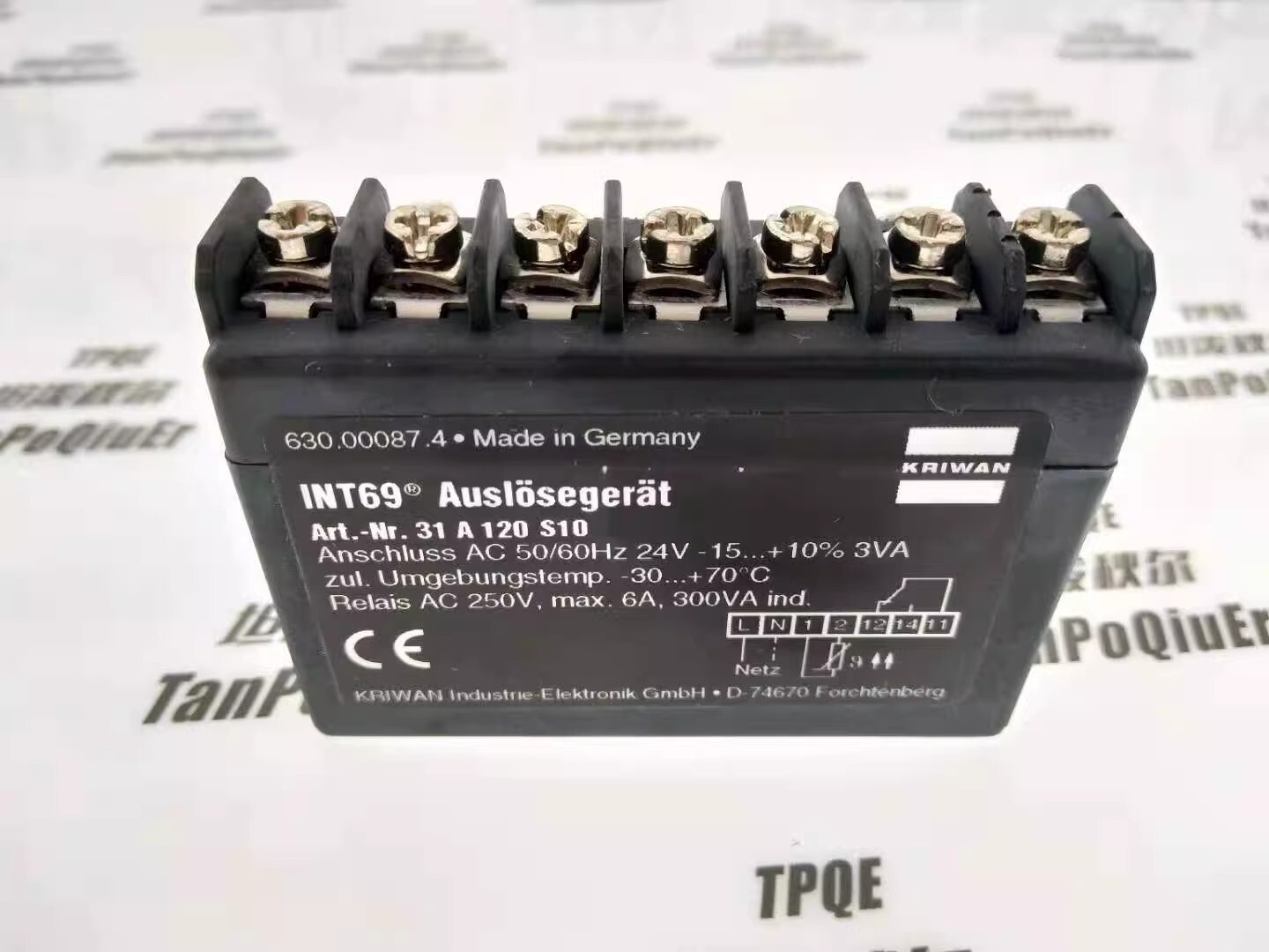 1pcs KRIWAN INT69 31A120 S10 compressor protection module