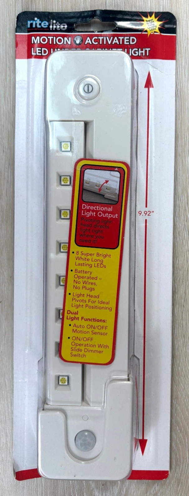 RITE LITE Motion Activated LED Under the Cabinet Lights