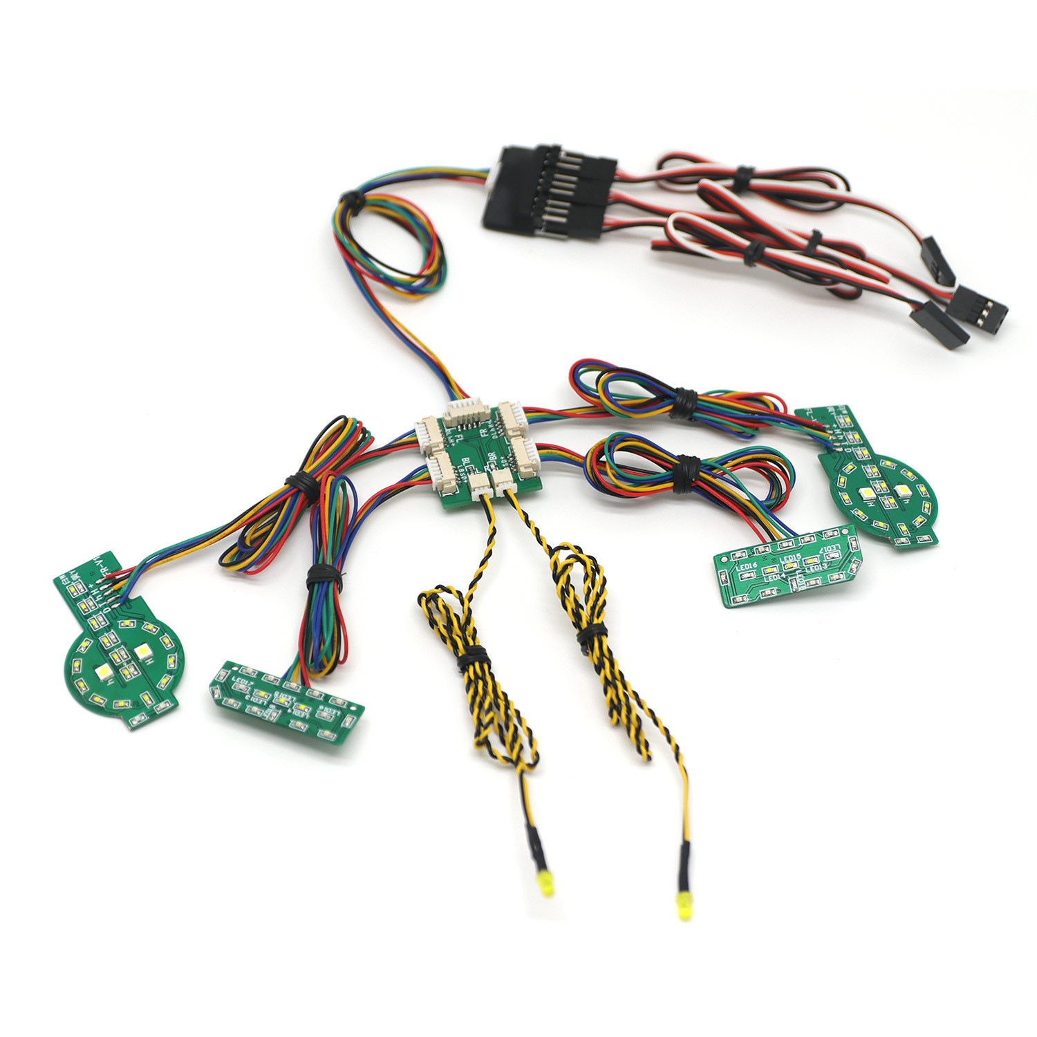1 Set LED Light Lamp System Kit For Traxxas TRX-4 2021 Ford Bronco 1/10 RC Car