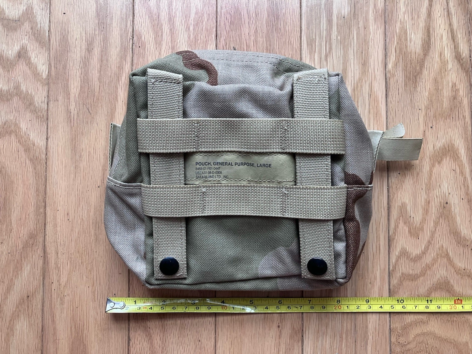 Desert Camo Safariland Large General Purpose Pouch