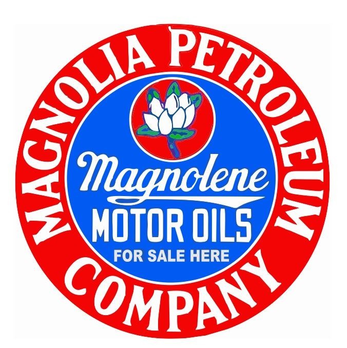 Magnolia Motor Oil Gasoline Gas Pump Gas Station Racing Sticker Decal R8385