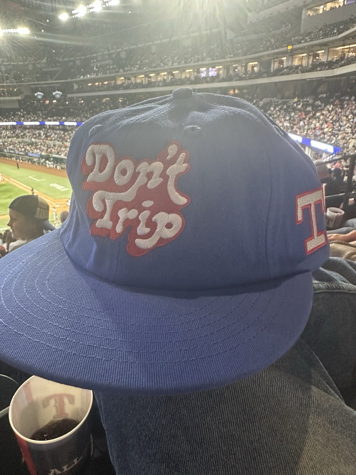 Don’t Trip Texas Ranger Promo Ball cap By Free And Easy Streetwear