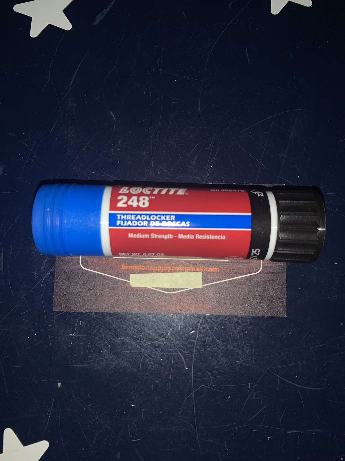 19g BIG Loctite 248 Medium Strength Thread Locker  .67oz  37087 462476 01/26