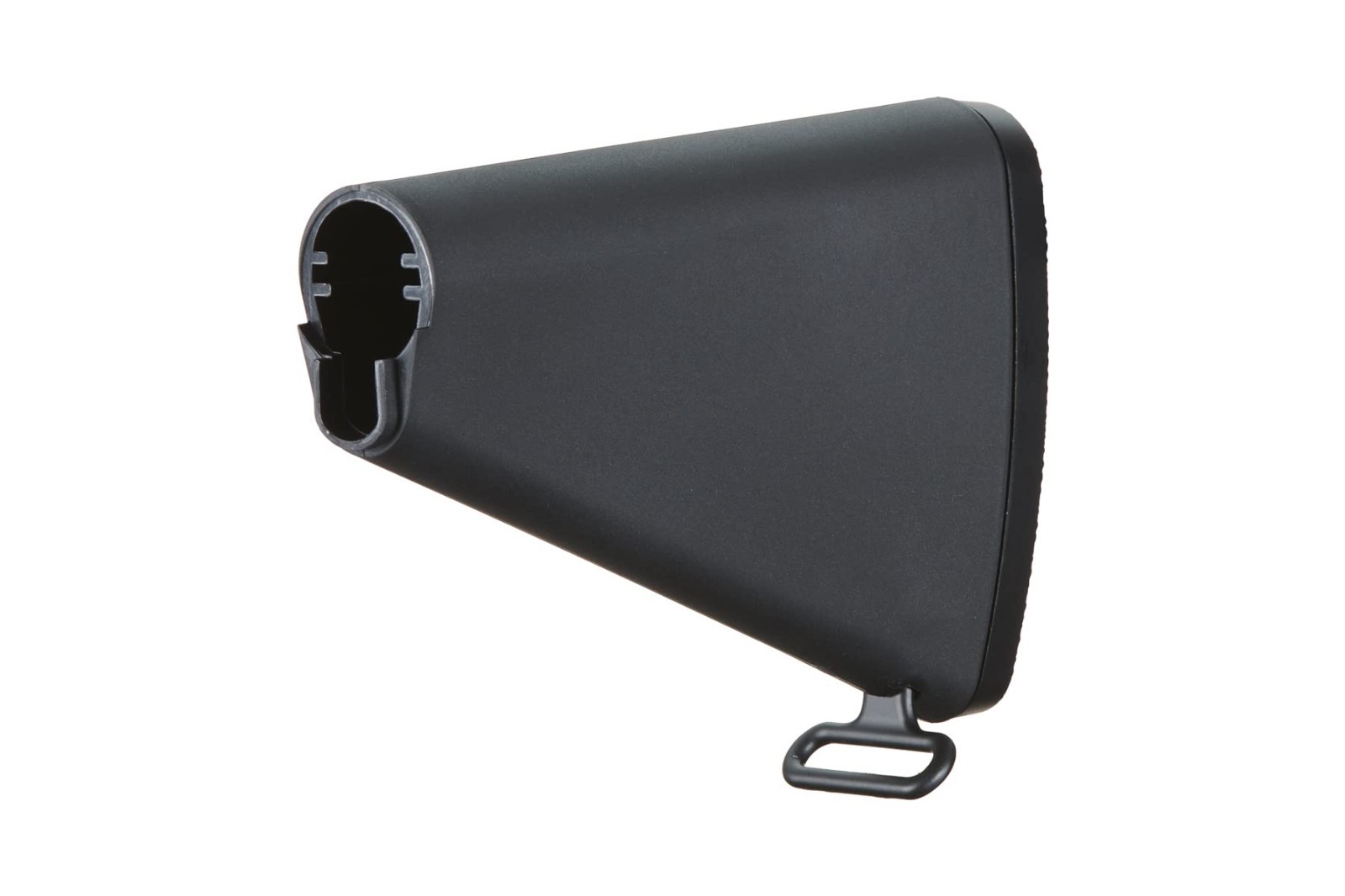 Stubby Fixed Stock for Airsoft AEG - Adjustable, Lightweight, Tactical Black Upg