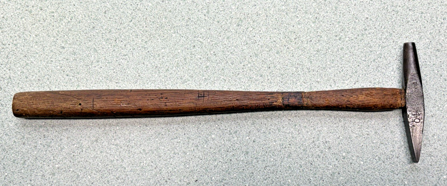 Vintage Small Tiny Jewelers Cross Peen Hammer Delicate Work Marked Dixon 40