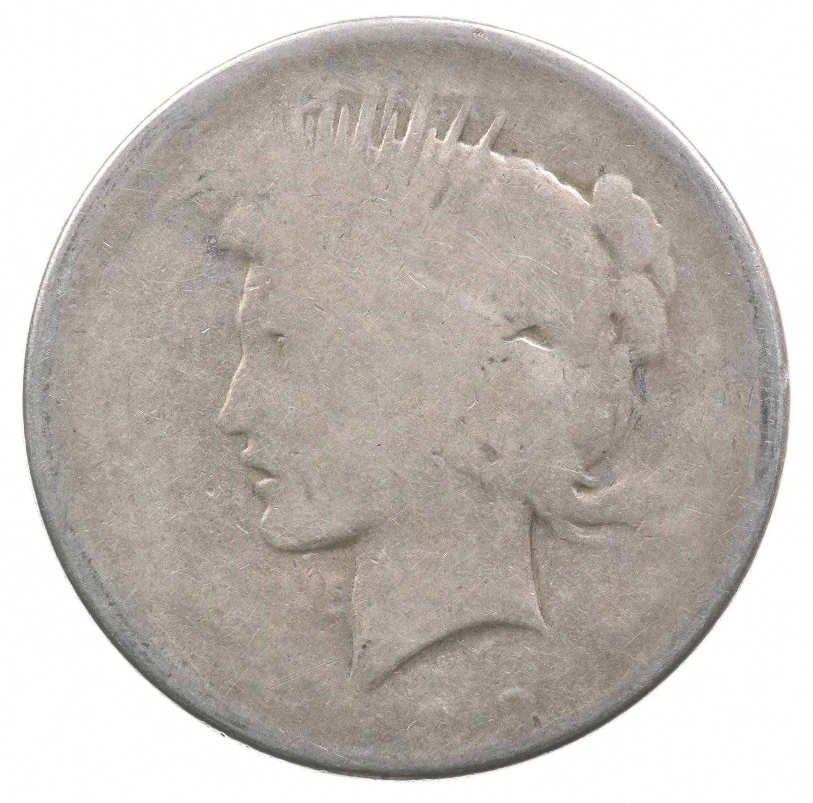 1921-35 Peace Silver Dollar Lowball Pocket Piece Low Ball *6369