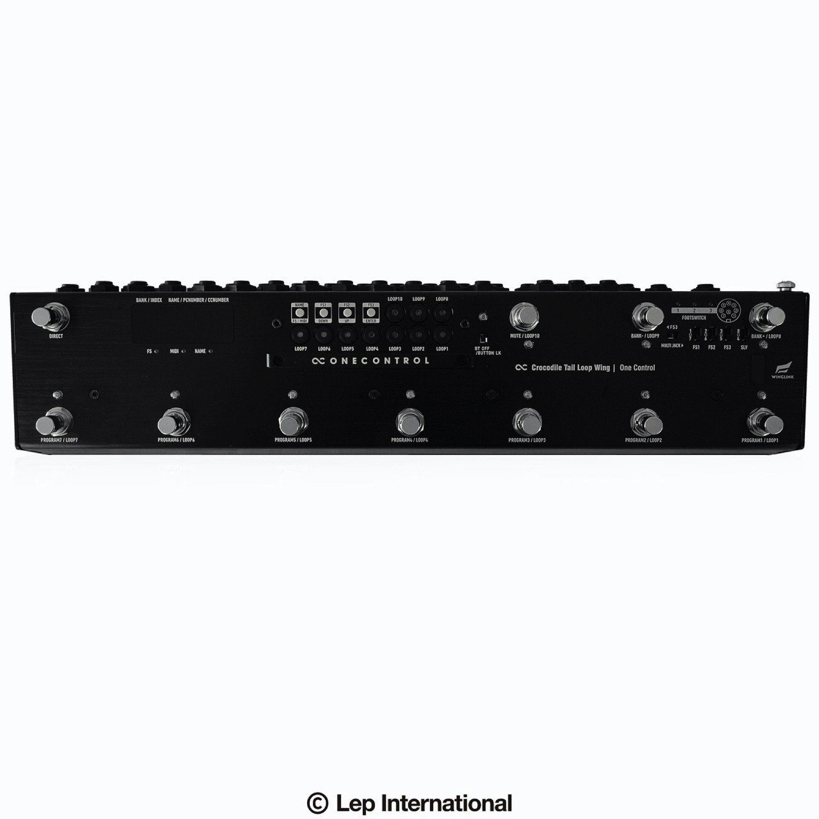 One Control Crocodile Tail Loop Wing OC-10W programmable MIDI Switcher Buffer