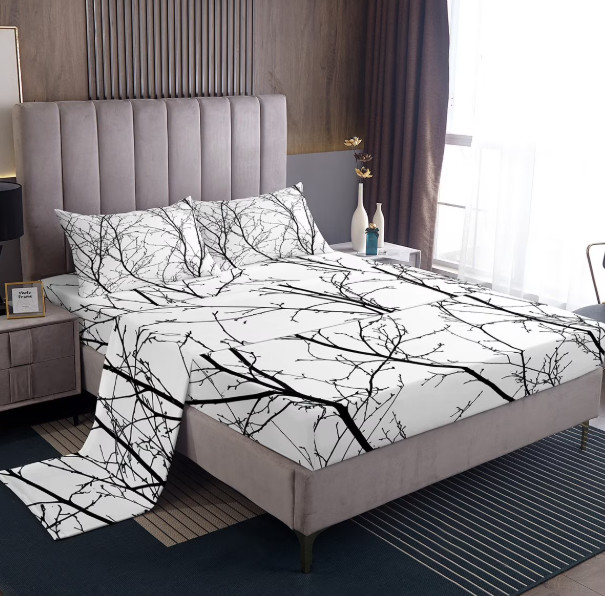 Full Sheet set Microfiber 6 pc  Allergy Free 1800 Premier Set