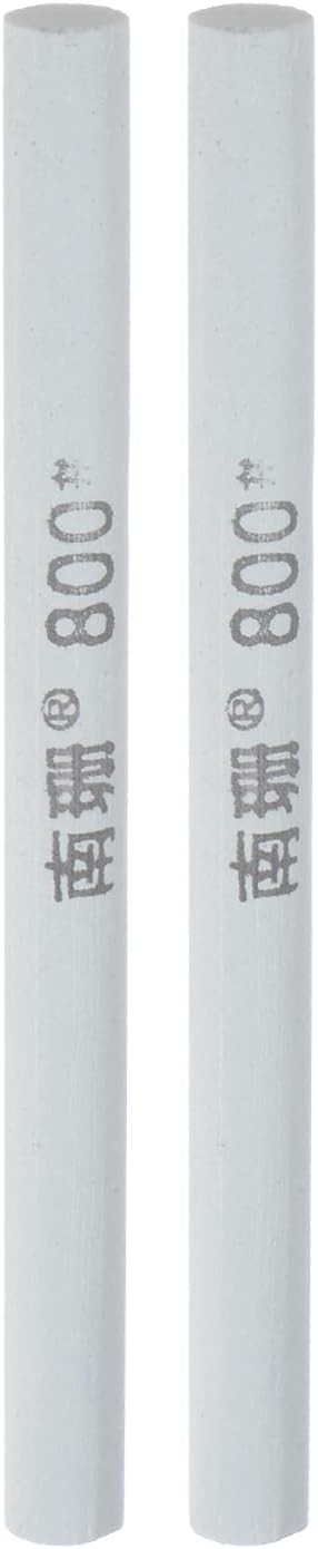 HARFINGTON 2pcs Sharpening Stones 800 Grit Round Green 800 Grit,