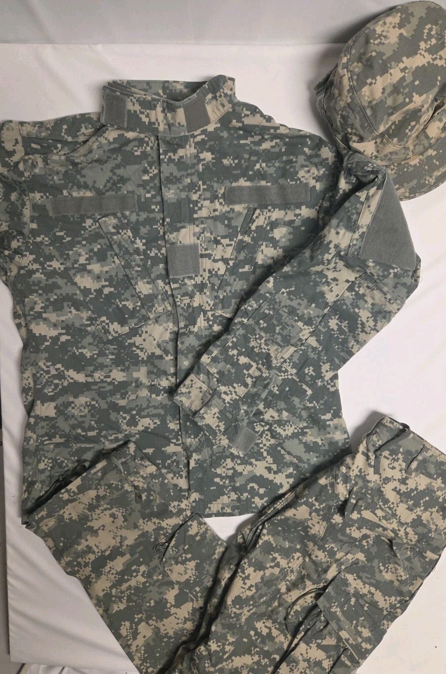 Army Combat Uniform digital camo small regular coat + small short pants cosplay