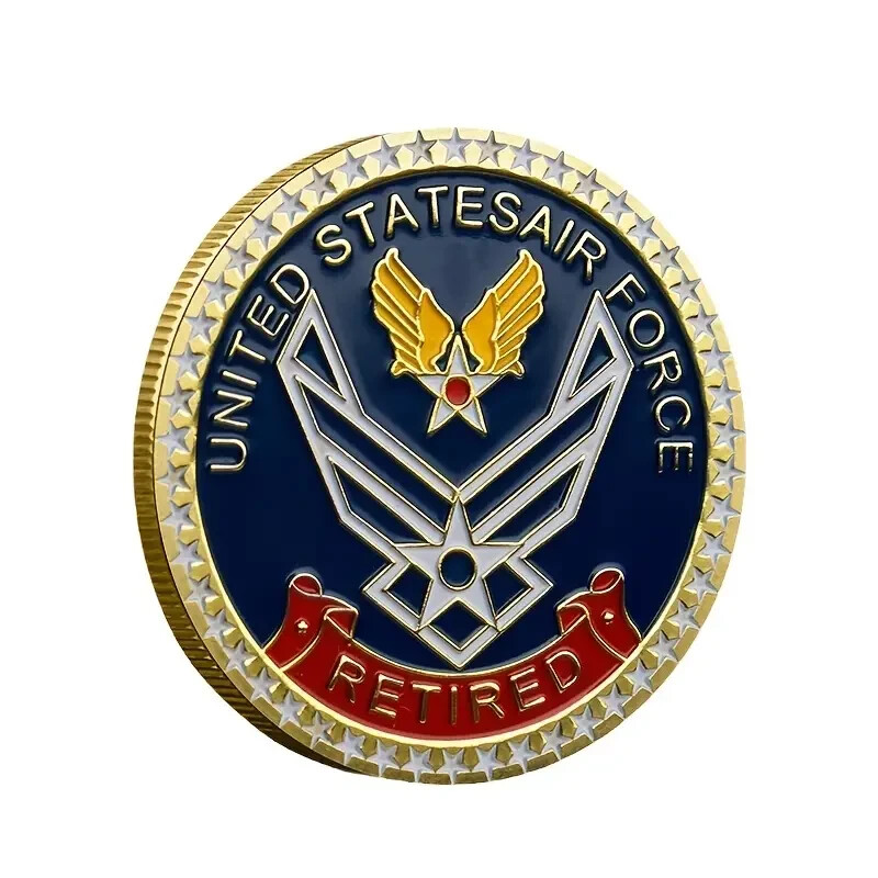 Air Force RETIRED Challenge Coin - Integrity Service Excellence - NEW