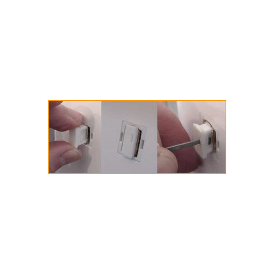 Rack-A-Tiers 75050 USB Locks – Port Blocker (Bag of 5)