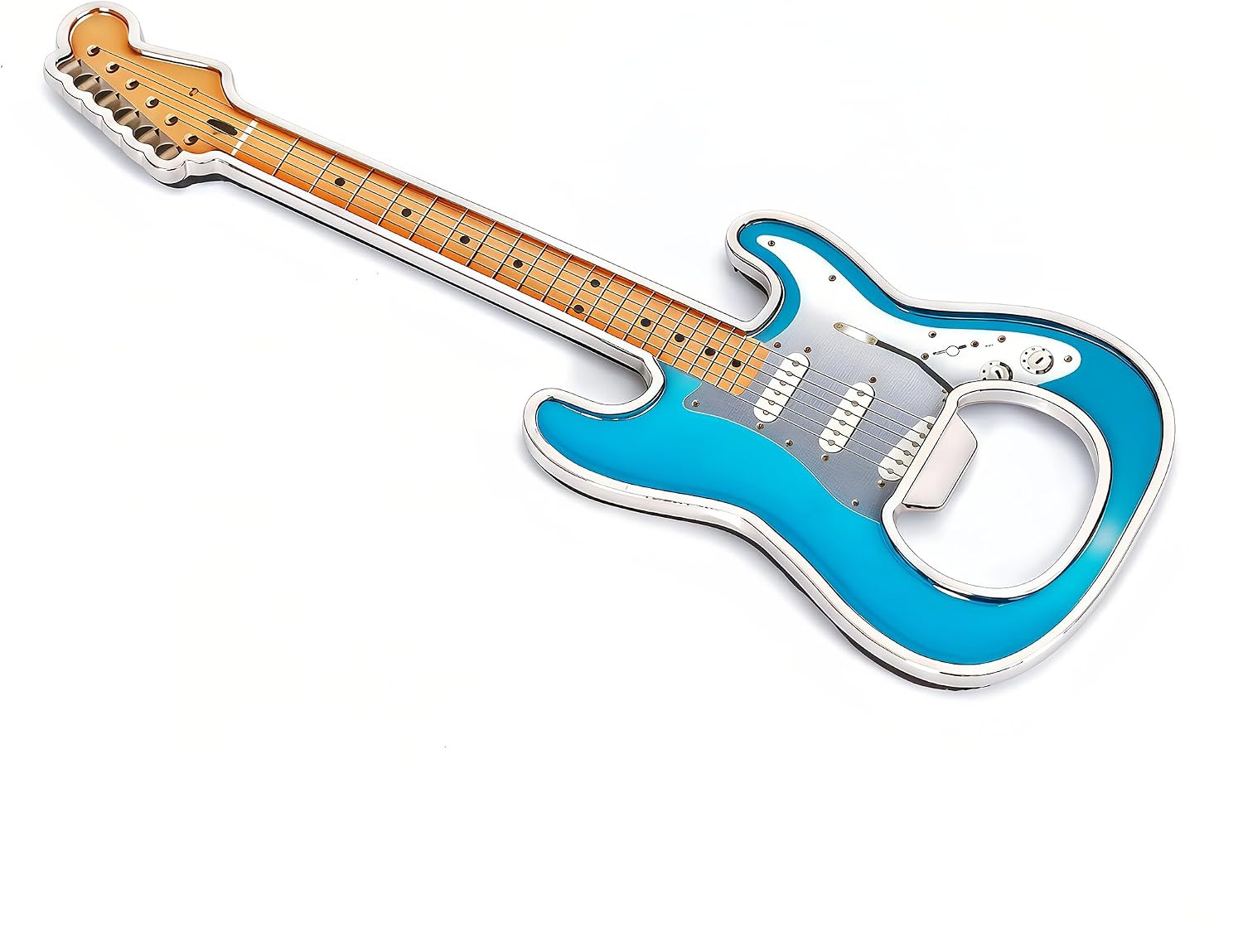 Guitar Shaped Bottle Opener, 1 Pack Metal Beer Opener Gift for Music Lovers | Gu