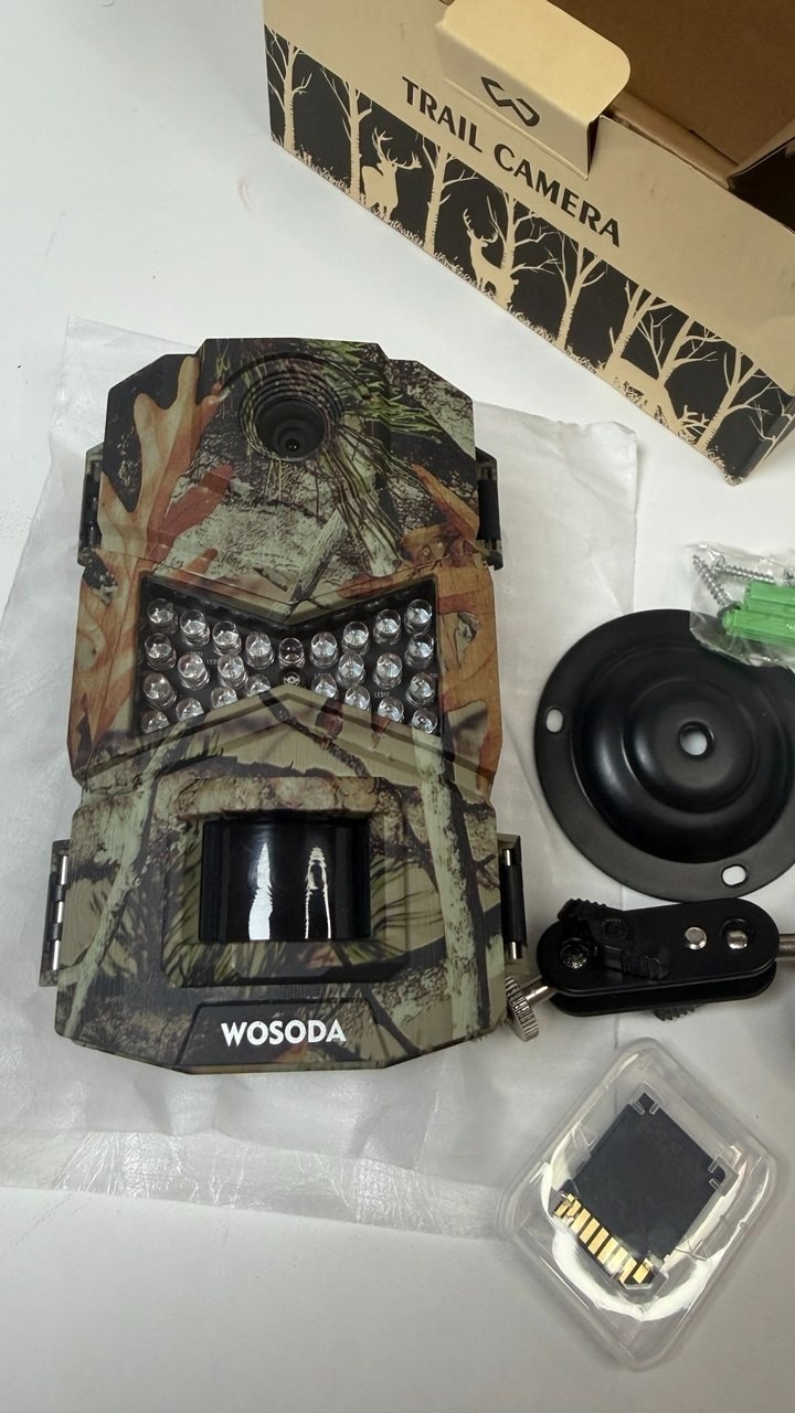 WOSODA TRAIL CAMERA G200 Battery Powered 16MP Waterproof for Monitoring &Hunting