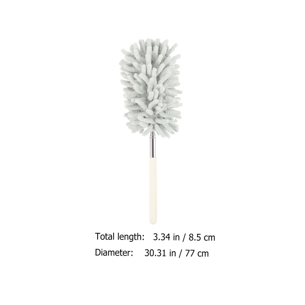 2 Pcs Duster Telescopic Sweeper Bendable Mini Dusters for Cleaning Broom