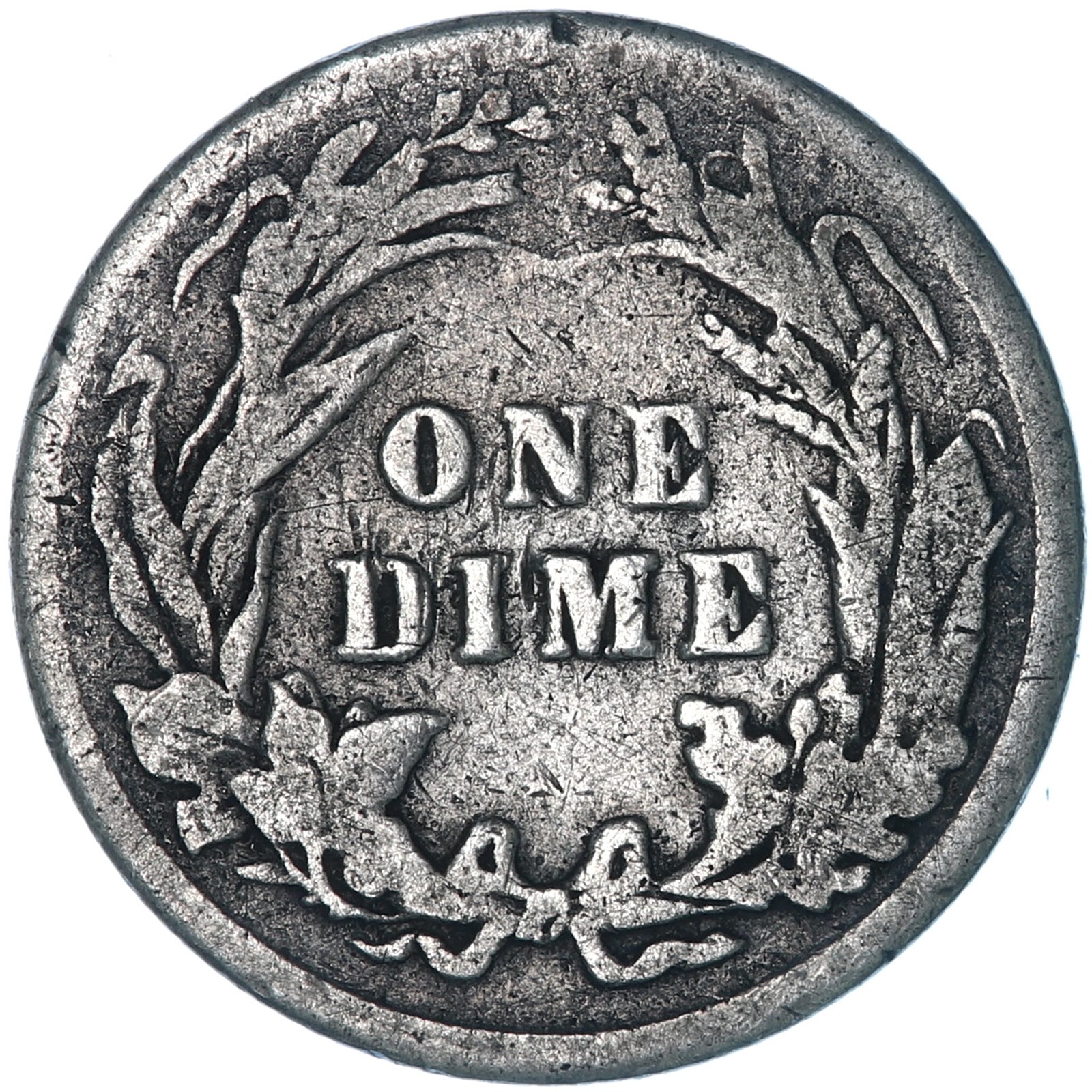 1904 (P) Barber Dime 90% Silver Good GD