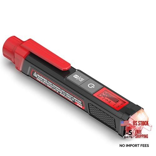 Red Non-Contact Voltage Tester HT100s with Signal Percentage