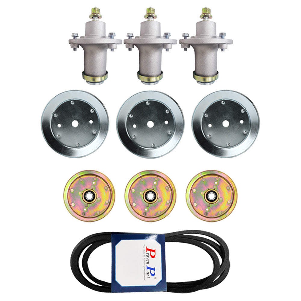Spindle Pulley Belt Deck Kit For Husqvarna MZ61 MZT61 MZ6128 MZ6125 FD61M