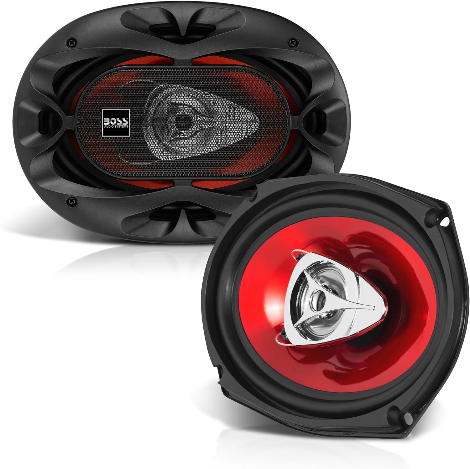 BOSS Front Door | Rear Deck Speakers for Select Buick, Regal, Century, Park Ave