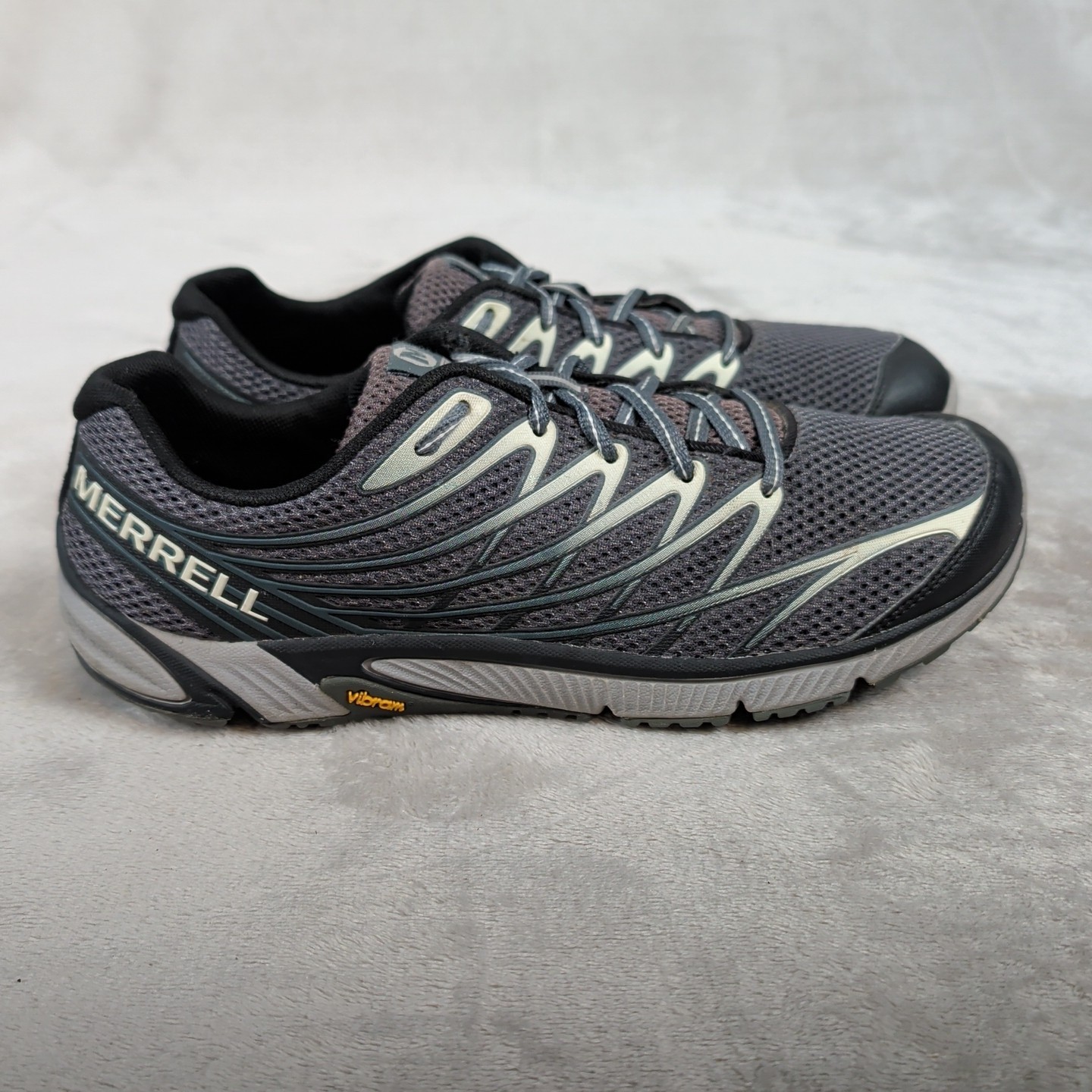 Merrell Bare Access 4 Mens 9.5 Running Shoes Sneakers J03925 Vibram