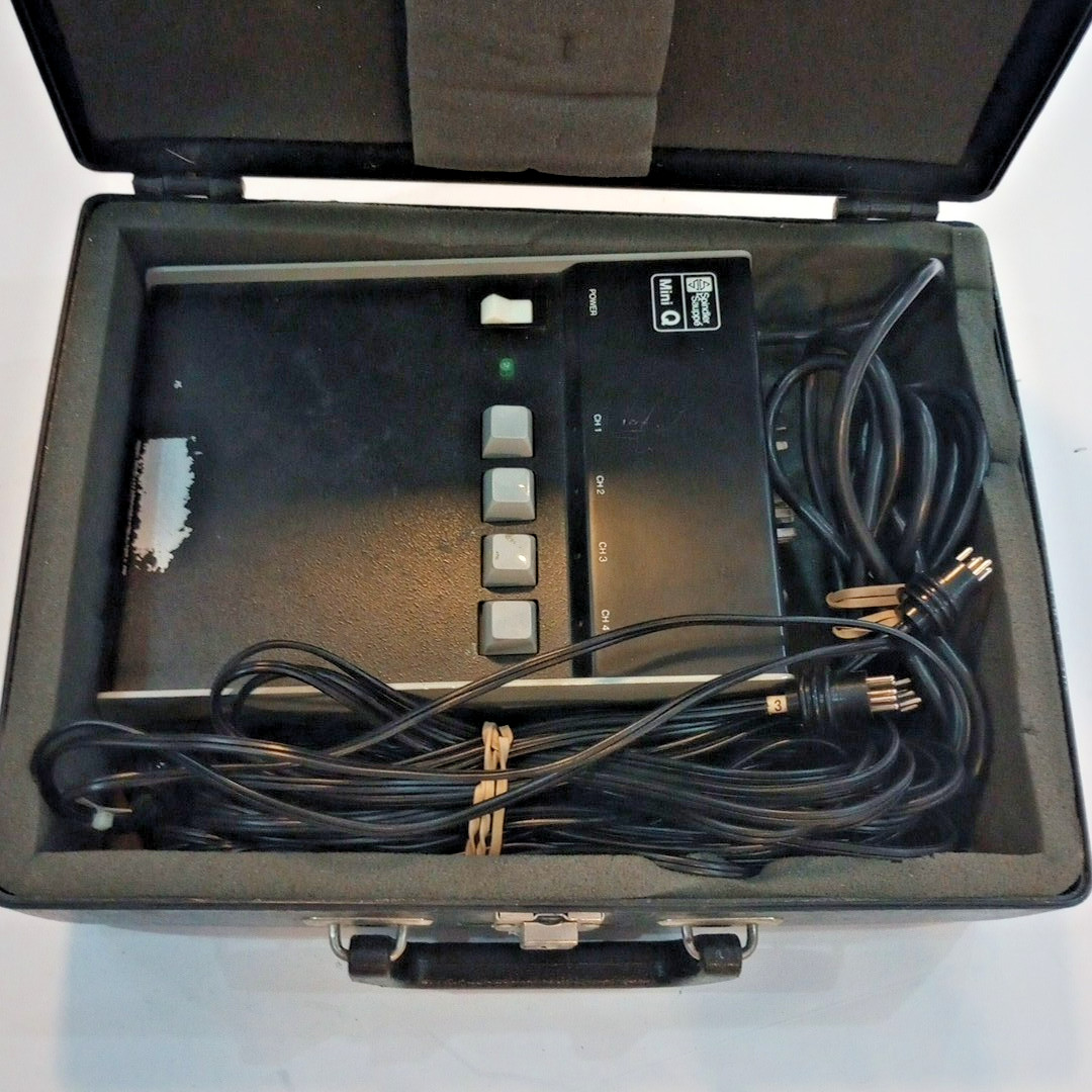 Vintage Spindler & Sauppe Mini Q Model 2031 Control Unit w Case. UNTESTED