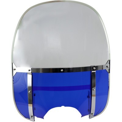 Drag Specialties Windshield Blue for 1960-1965 Harley FLH and FL DS-710318