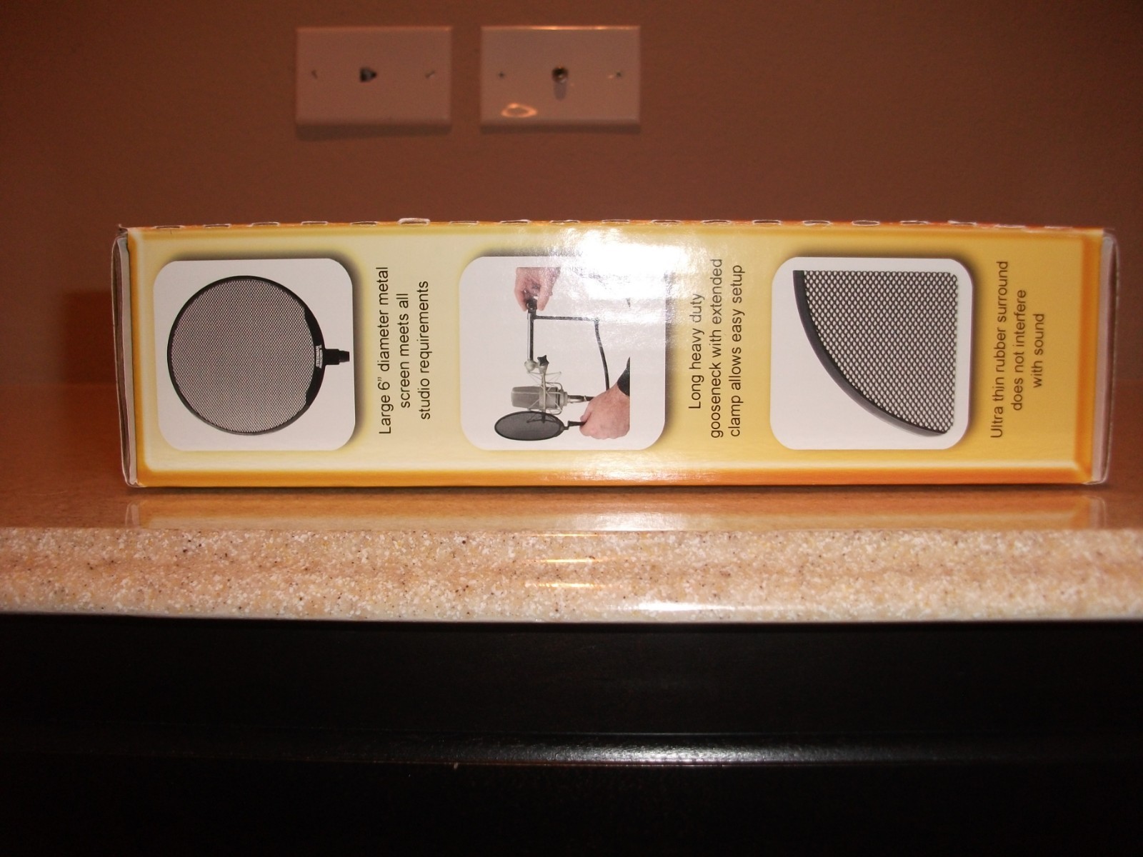 Stedman Proscreen XL Microphone Pop Screen Filter New in Box