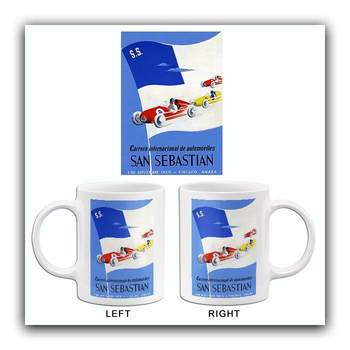1950 San Sebastian Spain - Promotional Race Mug
