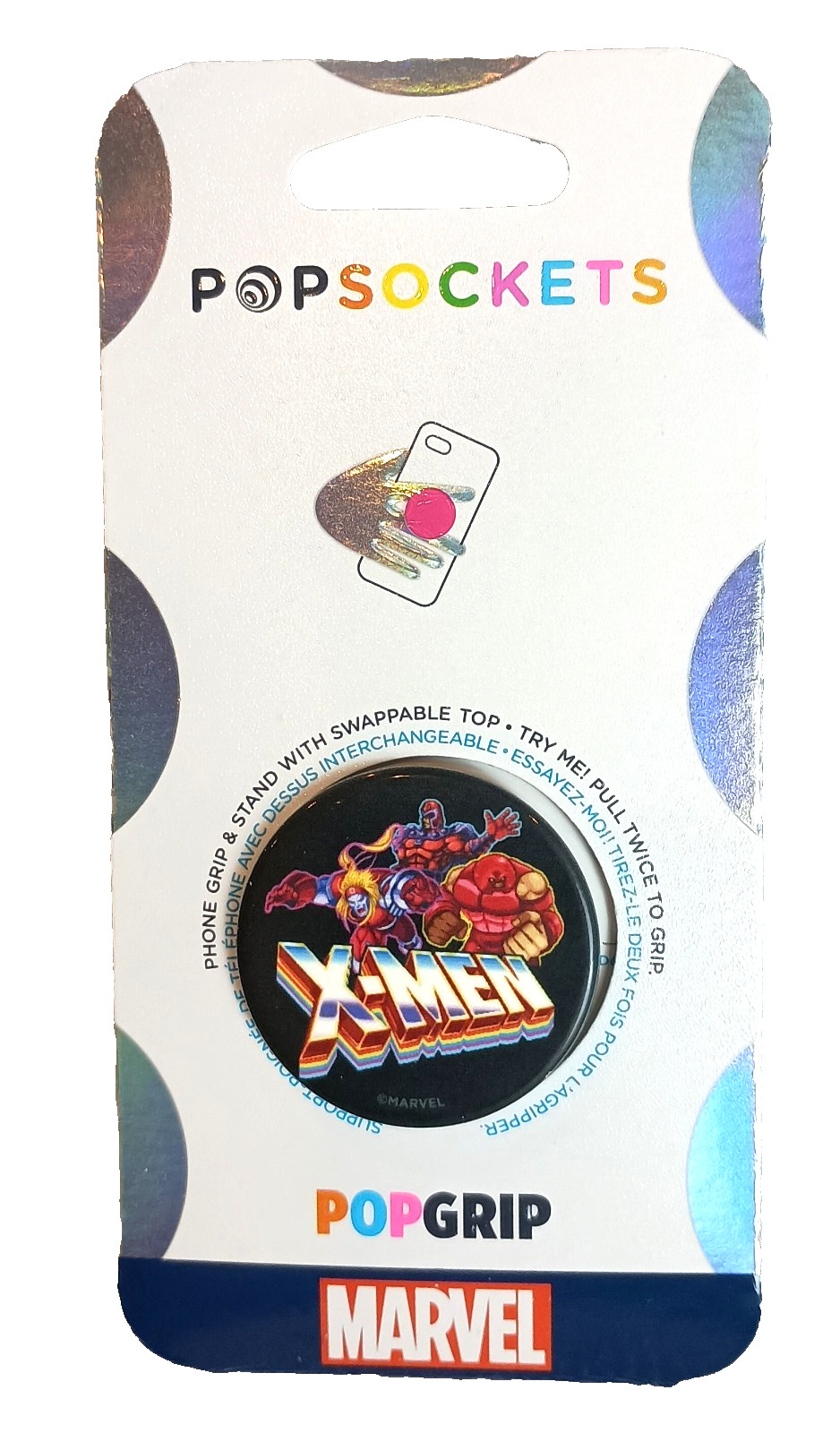 Marvel Comic X-Men Villains Magneto Cell Phone Popsockets Grip Device New NOS