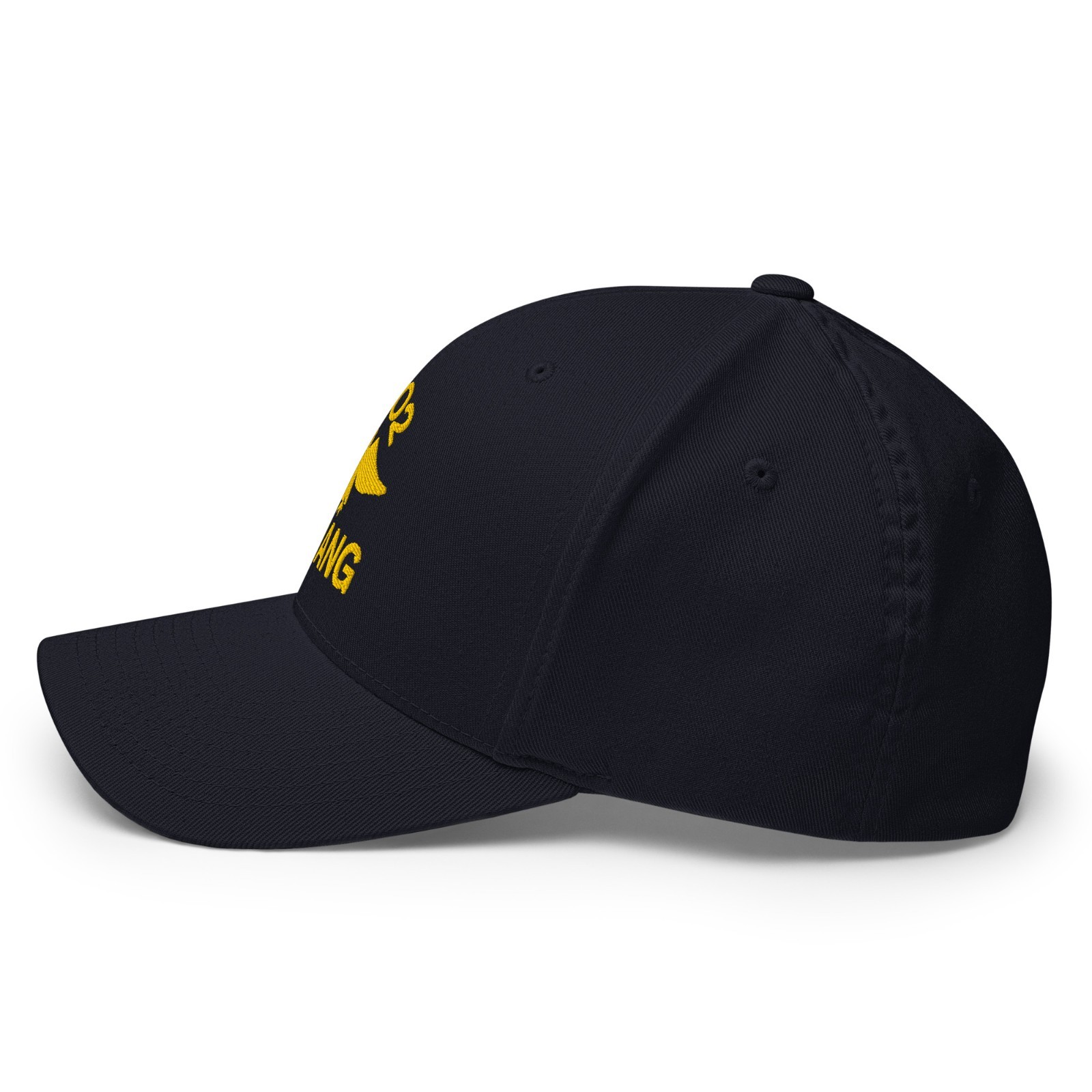 VMO2 Da Nang Embroidered Logo Dark Navy Closed Back Structured Cap