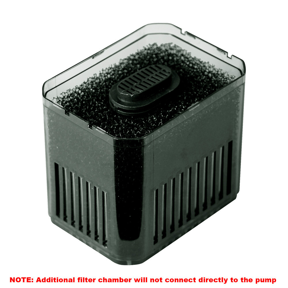 Additional Water Pump Filter Chamber Rio 1700/2100/2500 Internal Power Filter